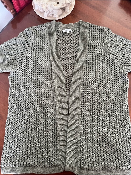 Northern Reflections Sweaters - Northern Reflections short sleeve cardigan